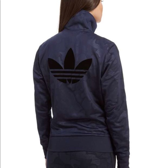 adidas camo track top